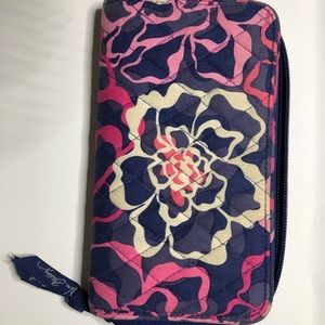 Vera Bradley Katalina Pink Accordion Wallet